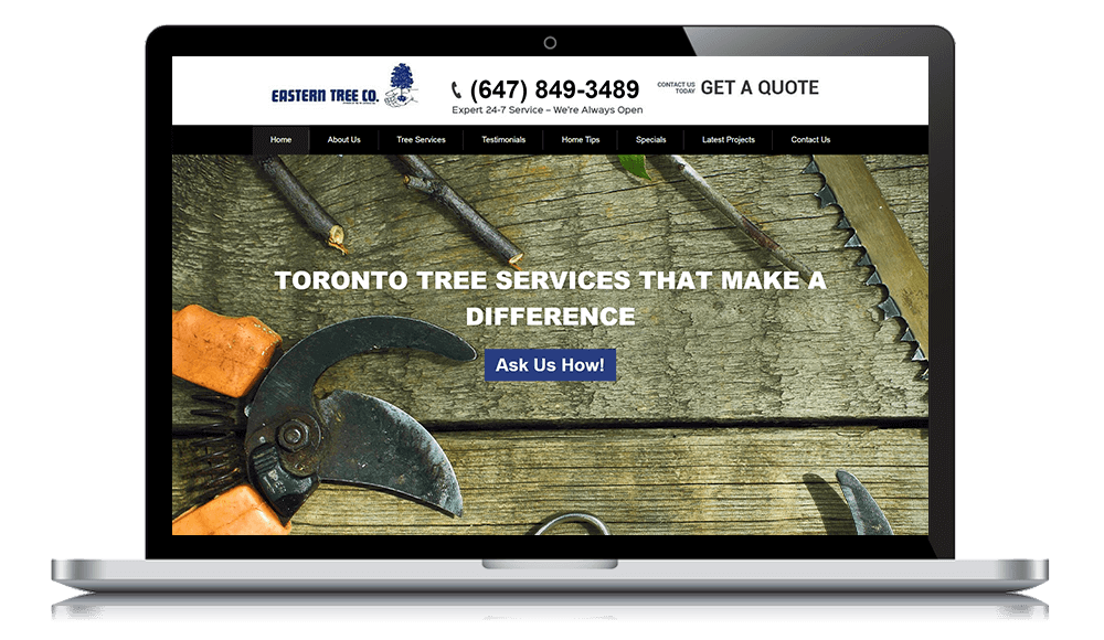Featured Client: Eastern Tree Services