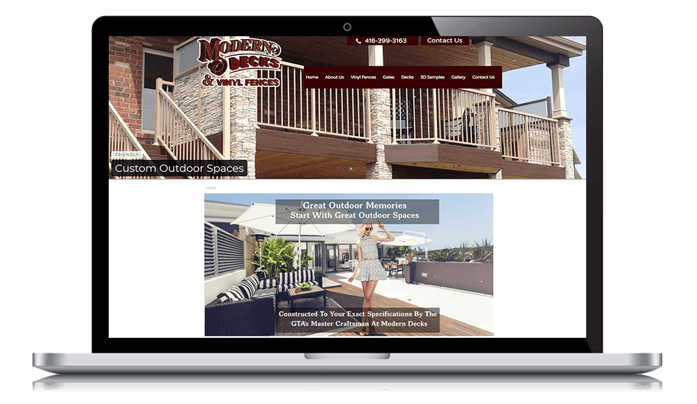 Featured Client: Modern Decks & Vinyl Fences