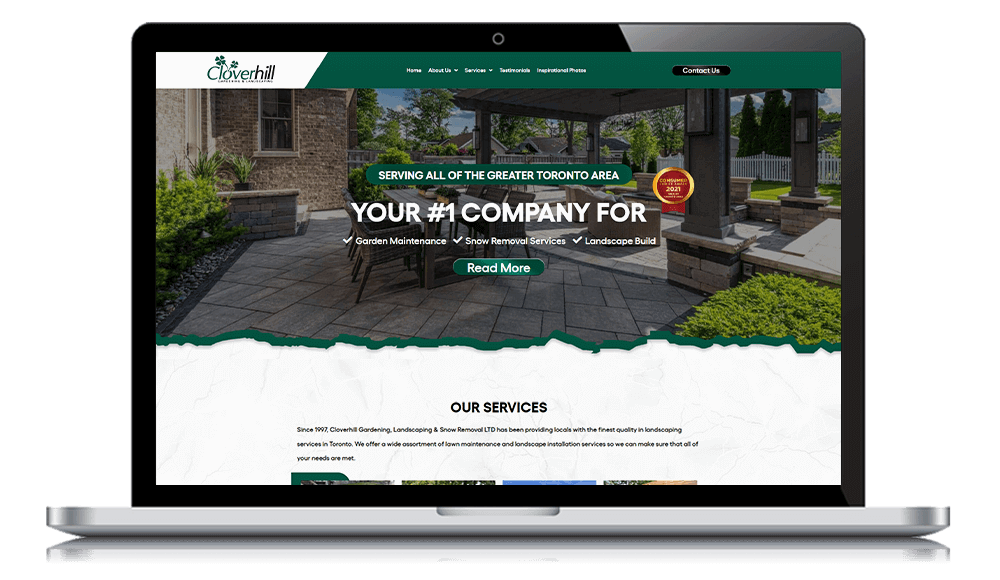 Featured Client: Cloverhill Gardening & Landscaping