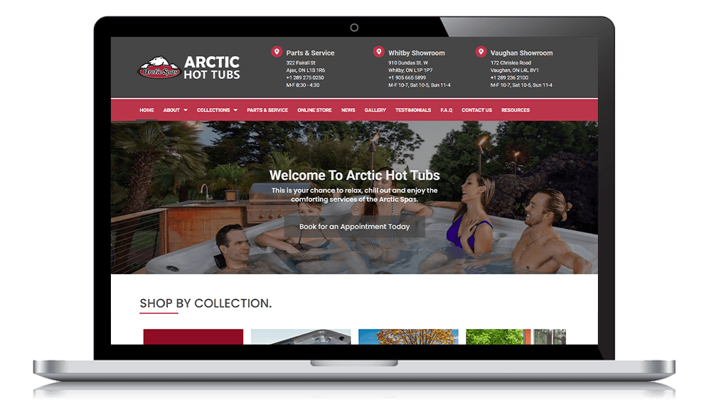 Featured Client: Arctic Spas