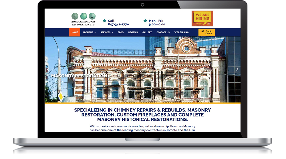 Featured Company: Bowman Masonry Restoration Ltd.