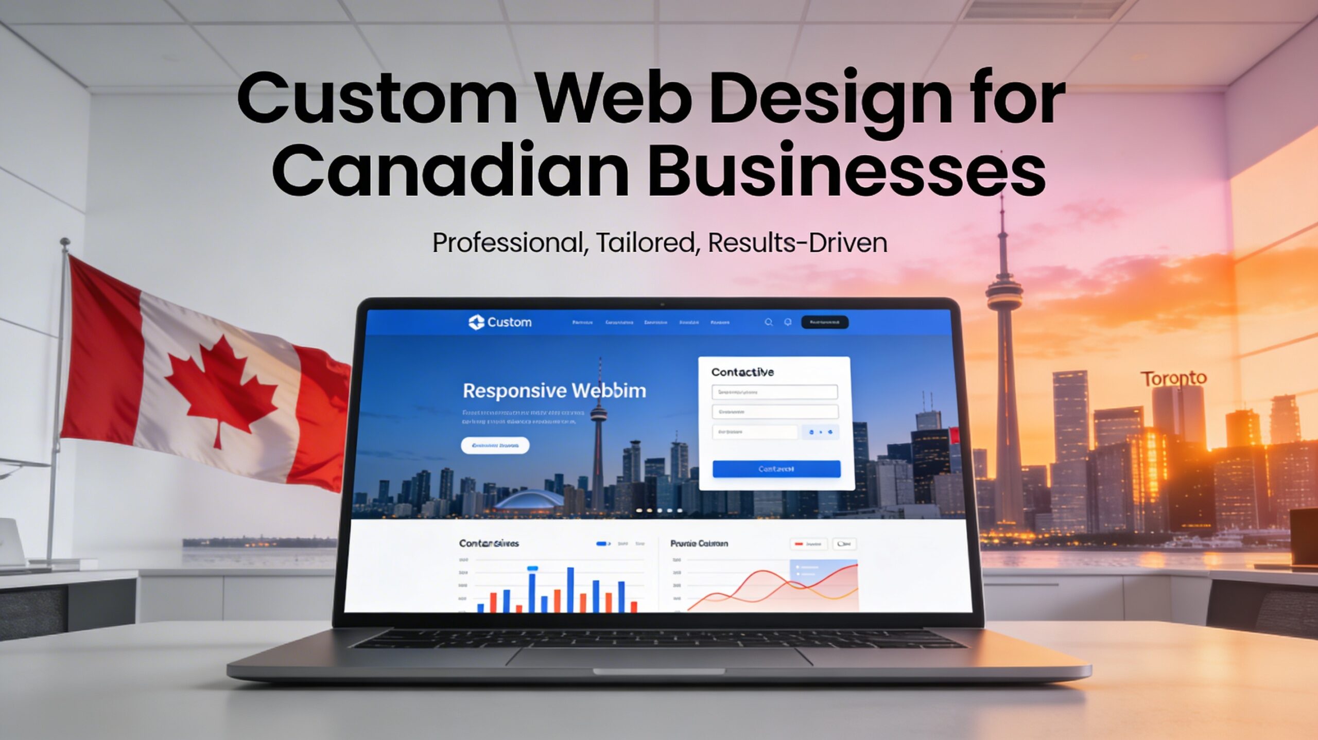 Custom Web Design for Canadian Businesses &mdash; affordable, responsive sites that generate leads