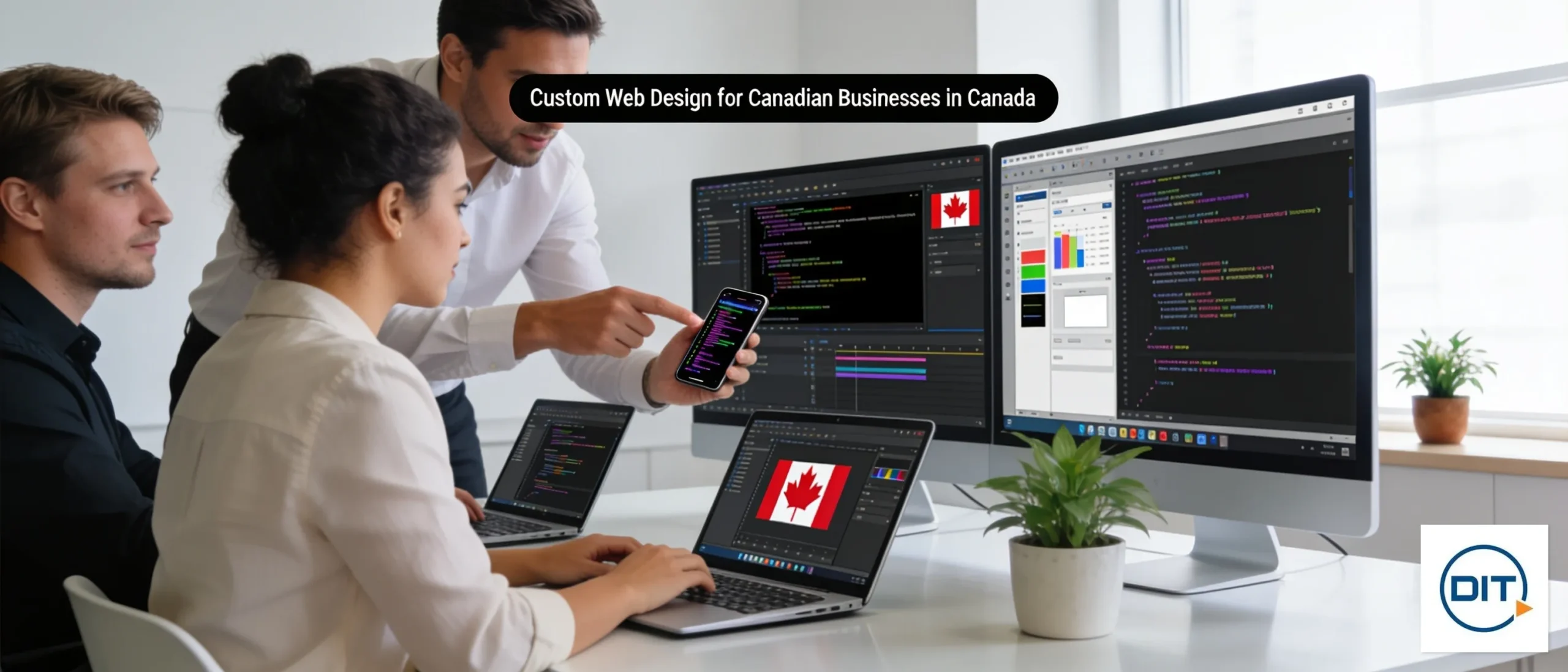 Custom Web Design for Canadian Businesses in Canada